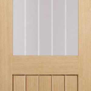Oak Mexicano Glazed Half Light