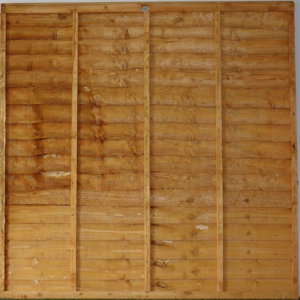 Larch Lap Fence Panels
