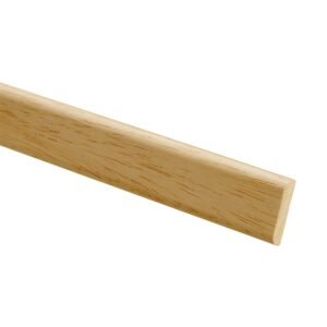 Light Hardwood D-Shape Moulding 6 x 24 x 2400mm