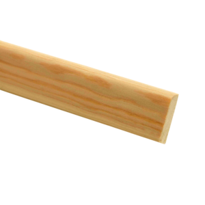 Pine Flat D-Shape Moulding 15 x 71 x 2400mm