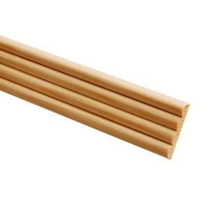 Pine Reeded Moulding 6 x 34 x 2400mm