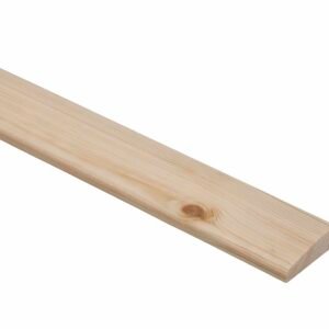 Pine Chamfered Architrave Moulding 15 x 71 x 2400mm
