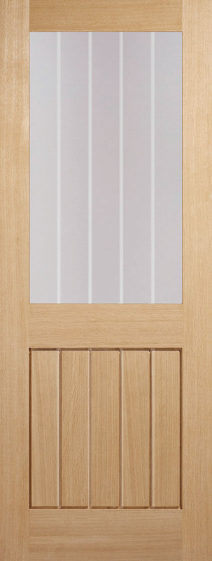 Oak Mexicano Glazed Half Light